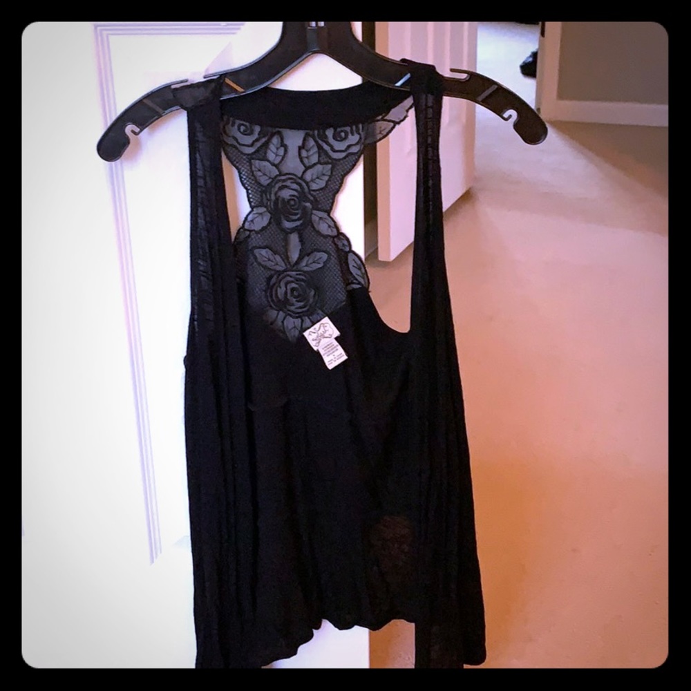 Cute black vest